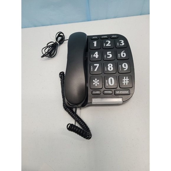 EXTRA LARGE BUTTON TELEPHONE WITH VOICE AMPLIFICATION - Picture 4 of 4